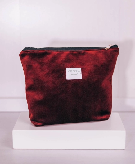Velvet Neceser Burdeos