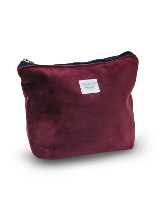 Velvet Neceser Burdeos